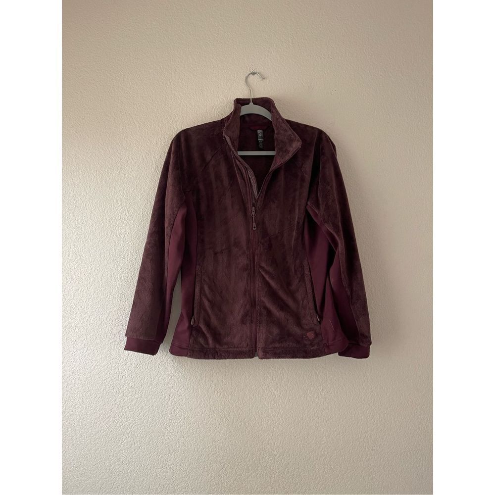 Mountain hardware furry‎ zip up jacket size medium